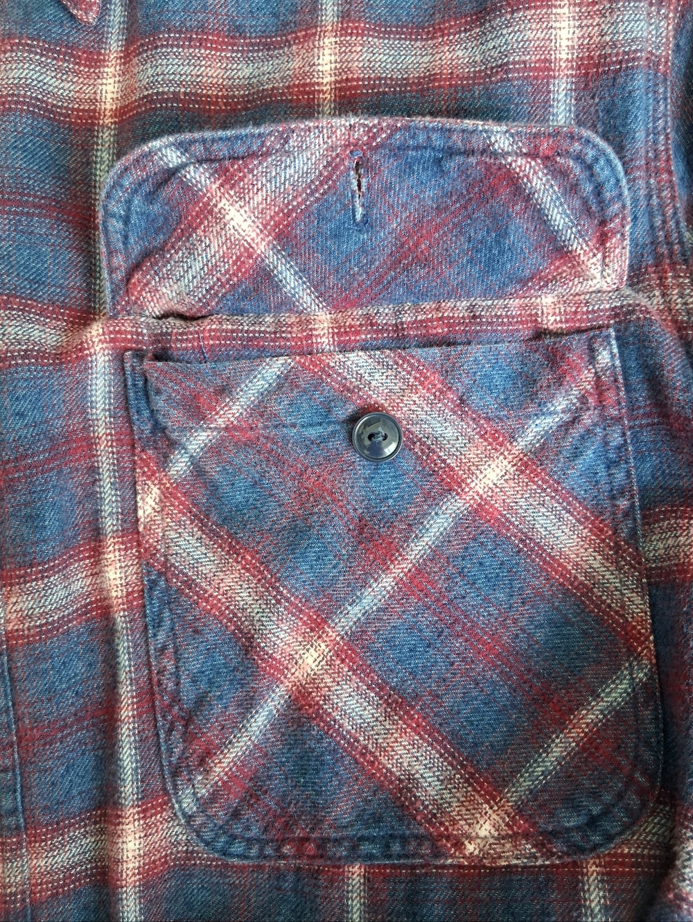 Big John Flannel Plaid Button-Down Shirt - Picture 13 of 15